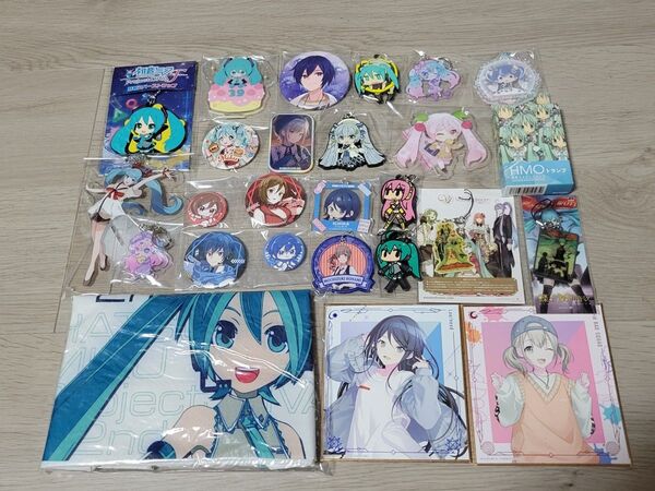 初音ミク プロセカ 缶バッジ ラバスト アクキー アクスタ バッグ まとめ売り