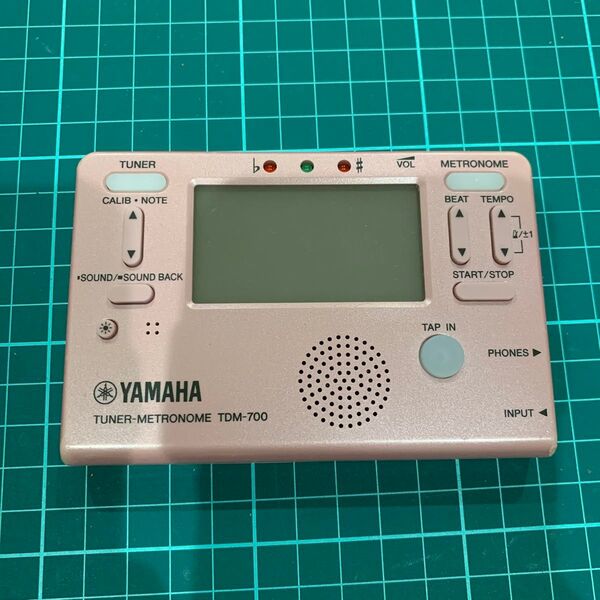 YAMAHA チューナーメトロノーム TDM-700 ピンク