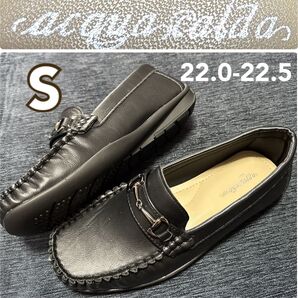 ACQUA CALDAビット金具デザインドライビングシューズ Sサイズ