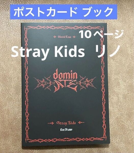 Stray Kids リノ dominate ソウルコン ポストカード ブック