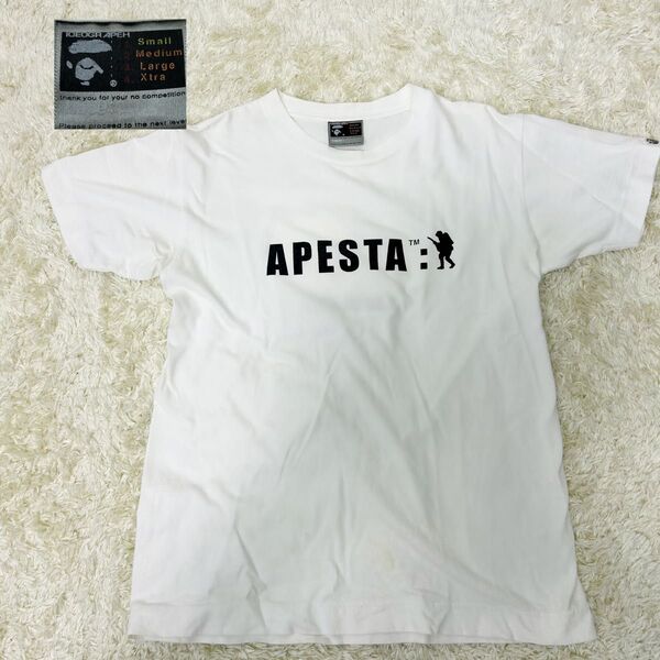 90s A BATHING APE アベイシングエイプ 初期タグ 半袖tシャツ ストリート 裏原 ユニセックス
