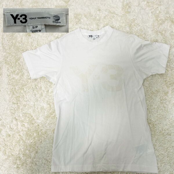 y-3 ワイスリー ヨウジヤマト 半袖tシャツ ホワイト ストリート 白 古着 ユニセックス
