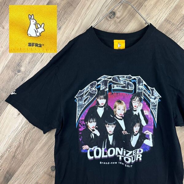 美品 FR2 × BiSH COLONiZED TOUR コラボ 半袖tシャツ 2002 古着 アーティストtシャツ ユニセックス