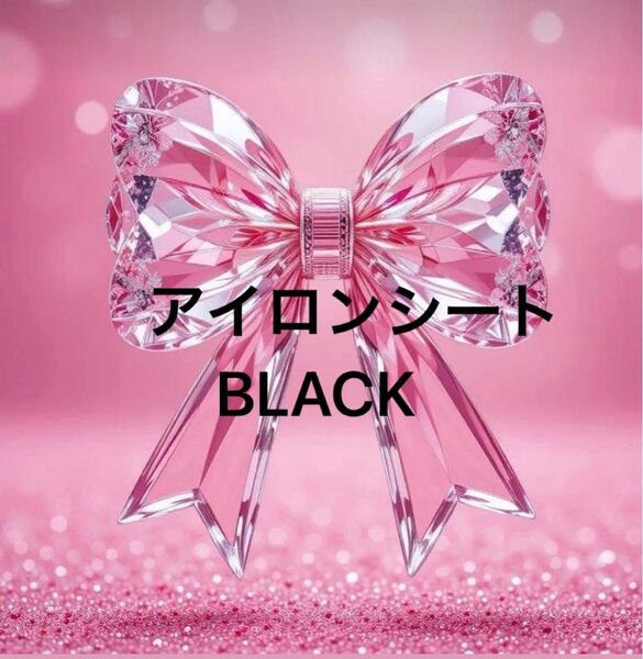 アイロンシート黒 1枚300円 7/8~