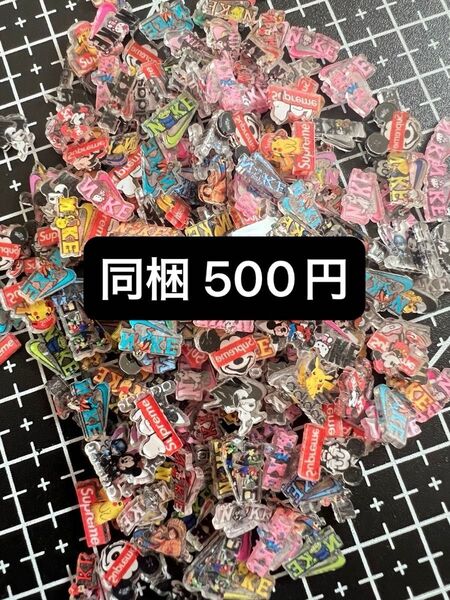アクリルパーツ まとめ売り1cm 色々セットネイルパーツ デコパーツ