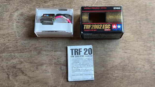 タミヤ TRF 2002 ESC タミヤ アンプ