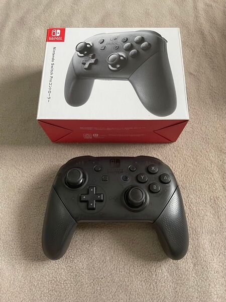 任天堂Switch プロコン ジャンク 箱付き ケーブルなし ニンテンドースイッチ