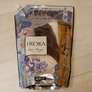 IROKA 柔軟剤 ピュアフリージア 本体 超特大サイズ 1200ml