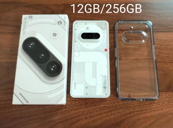 Nothing Phone (3a) ホワイト 12GB/256GB おまけ付き