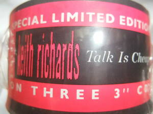 KEITH RICHARDS / Talk Is Cheap / US VERGIN 2-91047(A)