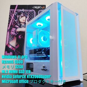 DT M2白/Ryzen5 5500/RTX2060Super/32GB