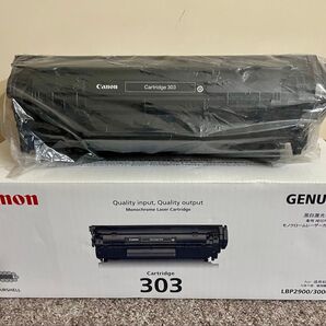 Canon トナーカートリッジ 303 未開封1個+開封済み1個 キャノン モノクロ
