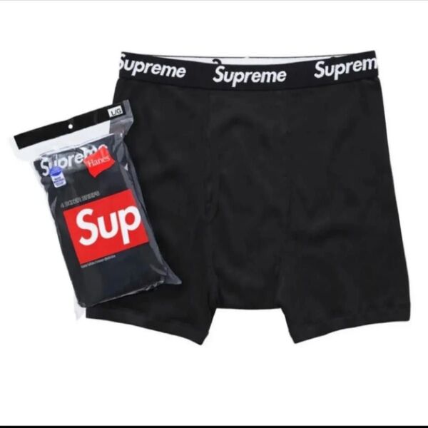 Supreme/Hanes Boxer Briefs 1枚 シュプリーム ボクサーパンツ ボクサーブリーフ