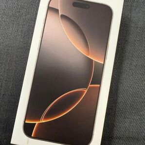 新品未開封 APPLE IPHONE 16ProMax 256gb デサート Desert Titanium