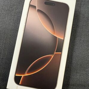 新品未開封 APPLE IPHONE 16ProMax 256gb デサート Desert Titanium