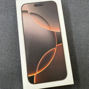 新品未開封 APPLE IPHONE 16ProMax 256gb デサート Desert Titanium