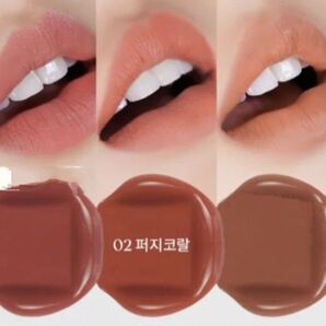 マッドピーチ スムース フィット カラー リップ ティント 02 フィジーコーラル