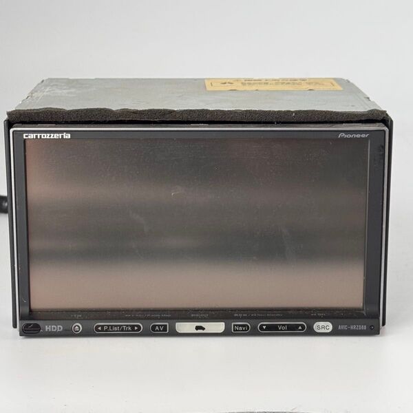 【中古】Pioneerカロッツェリア carrozzeria AVIC-HRZ088 HDDナビ 本体のみ