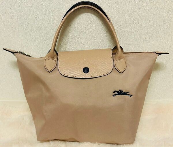ロンシャンLONG CHAMP ルプリアージュ ピンクベージュ【USED】