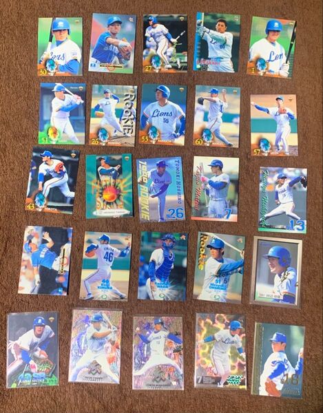 BBM カルビー プロ野球チップス 西武ライオンズセット