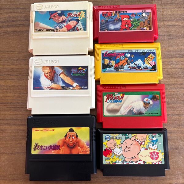 ジャレコ7本セット ファミコン