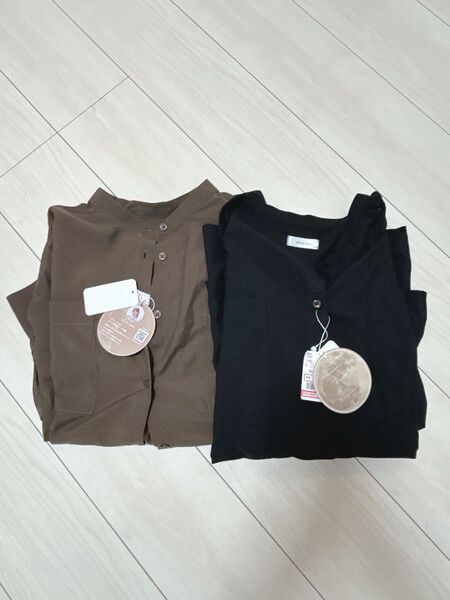 《新品》しまむら 新作 yumi 2点セット シアーシャツ