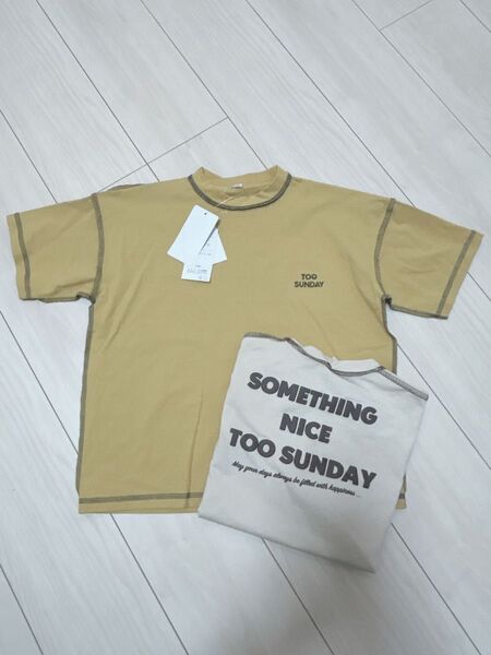 《新品》しまむら TOOSUNDAY とうくん 2枚セット 110 半袖 Tシャツ