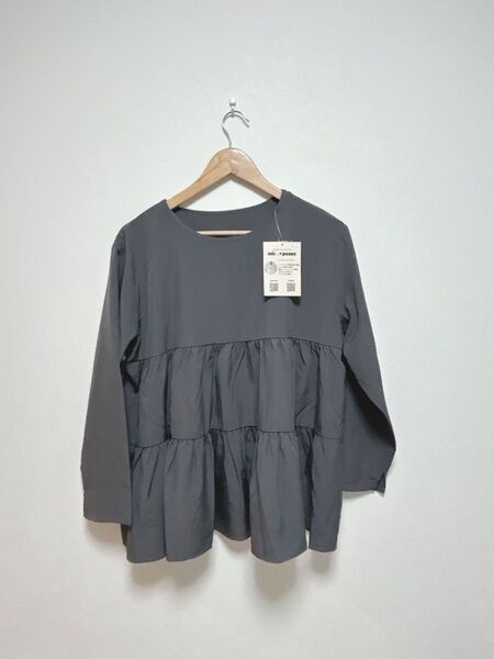 《新品》しまむら pusan ラッシュガード 水陸両用 ティアードPO LL