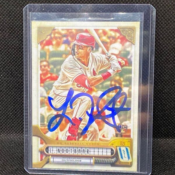 カージナルス ラーズ ヌートバー Topps GYPSY QUEEN 直筆サイン カード ★ 大谷翔平 鈴木誠也 山本由伸