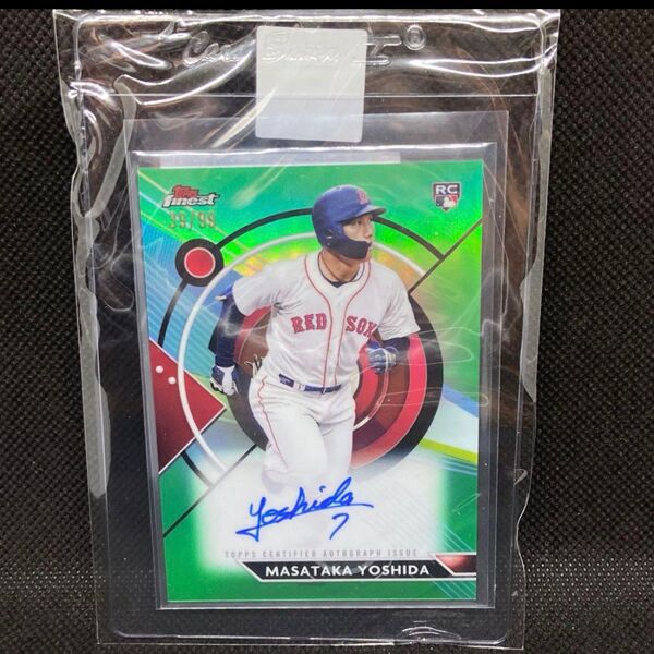 Topps chrome レッドソックス 吉田正尚 直筆サインカード 99枚限定★ 大谷翔平 鈴木誠也 今永昇太 山本由伸 トレカ