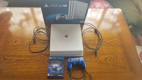 PS4 pro 1TB(型番CUH-7200)とPS4 ソフト ELDEN RING NIGHTREIGN