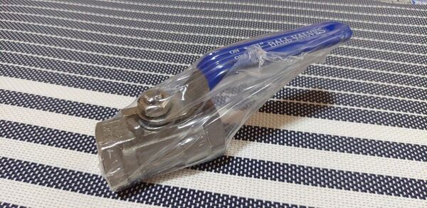 ステンレス ボールバルブ 3/4inch SUS 新品!