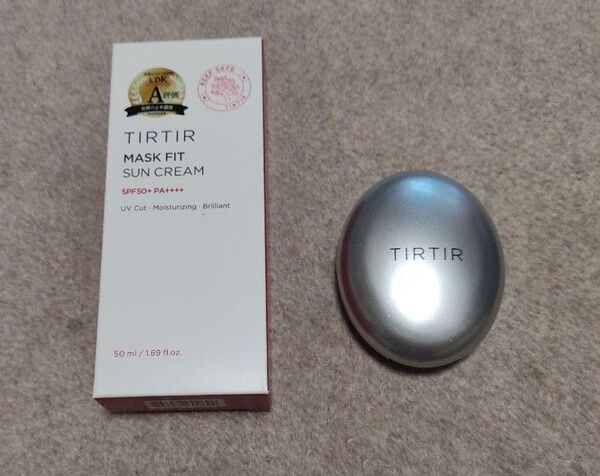 新品TIRTIR マスクフィットサンクリーム SPF50 PA++++ 50ml+マスクフィットクッションファンデミニセット