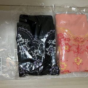 ニッセン サニタリーパンツ ブラック ピンク L レース 2枚セット 未使用