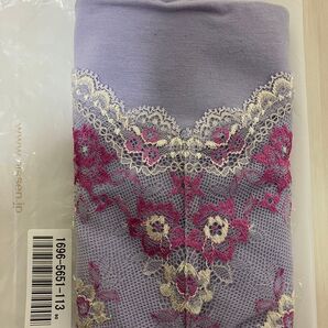 ニッセン サニタリーパンツ パープル レース L 新品