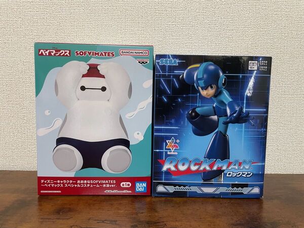 ロックマン Luminasta フィギュア ROCKMAN ディズニーキャラクター ベイマックス おおきなSOFVIMATES