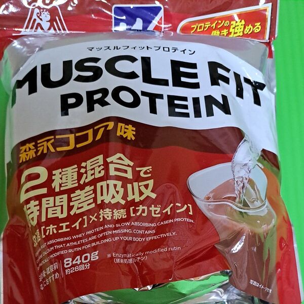 ウイダー マッスルフィットプロテイン ココア味 840g