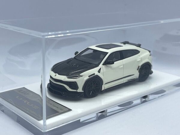 1/64 flame ランボルギーニ ウルス LBWK ビアンコ イカルス ホワイト 夜光仕様 樹脂 flame model