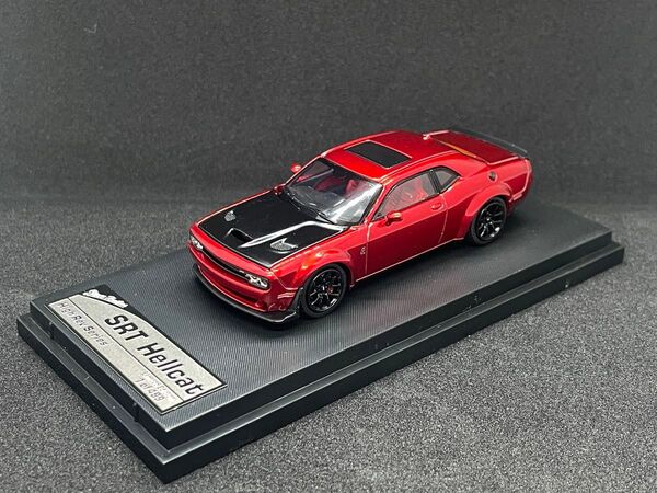 Stance Hunters SH 1:64 ダッジ チャレンジャー SRT ヘルキャット Hellcat エンジンフード開閉