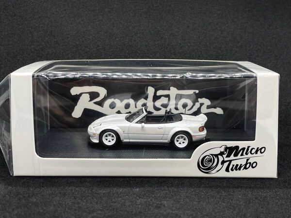 Micro Turbo MT 1:64 マツダ ユーノス ロードスター(NA)ホワイト ロケットバニー仕様
