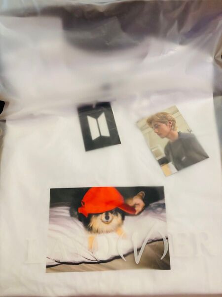 新品BTS V LAYOVER 公式Tシャツ ヨンタン Mサイズ テテ テヒョン