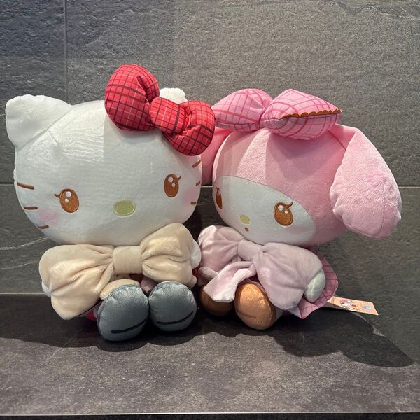 マイメロディ ハローキティ おめかしドールBIGタイプ サンリオキャラクターズ ぬいぐるみ サンリオ