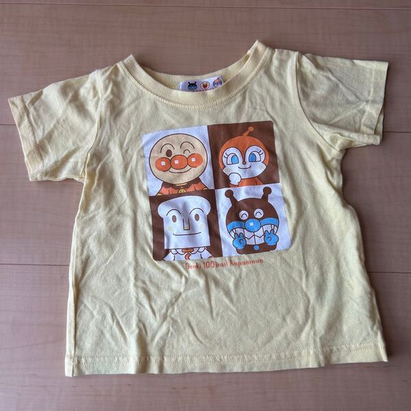 アンパンマン Tシャツ 黄色 95cm