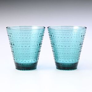 カステヘルミ タンブラーペア 300ml シーブルー