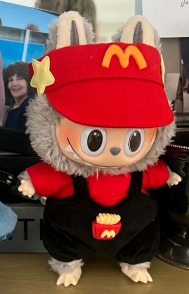 新品 POPMART ポップマート LABUBU ラブブぬいぐるみ用 着せ替え 洋服