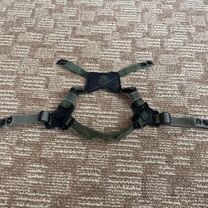 中古、米海兵隊ヘルメットLWHの顎紐(L/XL対応)