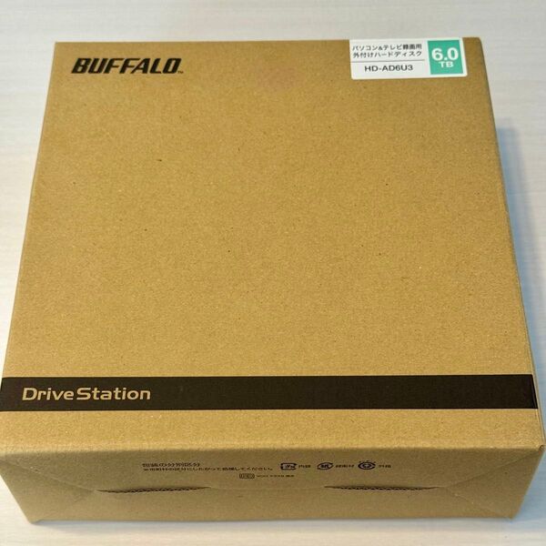 BUFFALO HD-AD6U3 6TB 外付けハードディスク HD-ADU3シリーズ