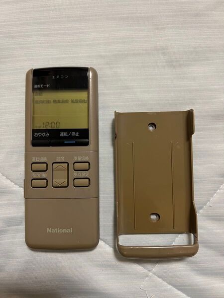National A75c231 エアコン用リモコン ホルダー付き ナショナル