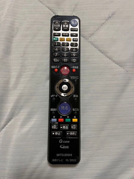 三菱電機 MITSUBISHI ELECTRIC テレビ用リモコン RL18502