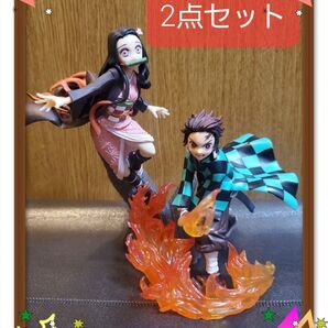 鬼滅の刃 XrossLink フィギュア 2点セット
